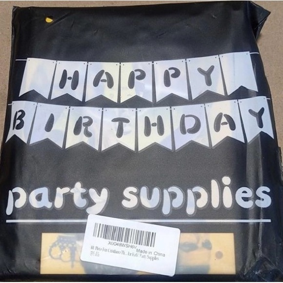 Ronaldo theme Birthday supply decorations - Picture 2 of 2